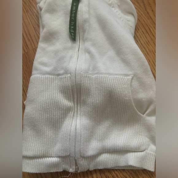 Amber Hagen organics yellow car cardigan 2T - Picture 7 of 7